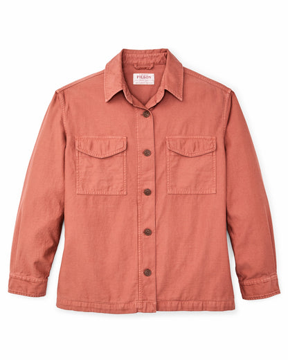 Filson Women Women's Field Jac-Shirt - Copper Brown