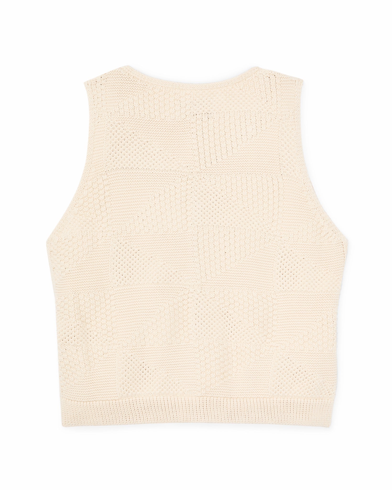 Filson Women Women's Cotton Sweater Vest - Ivory