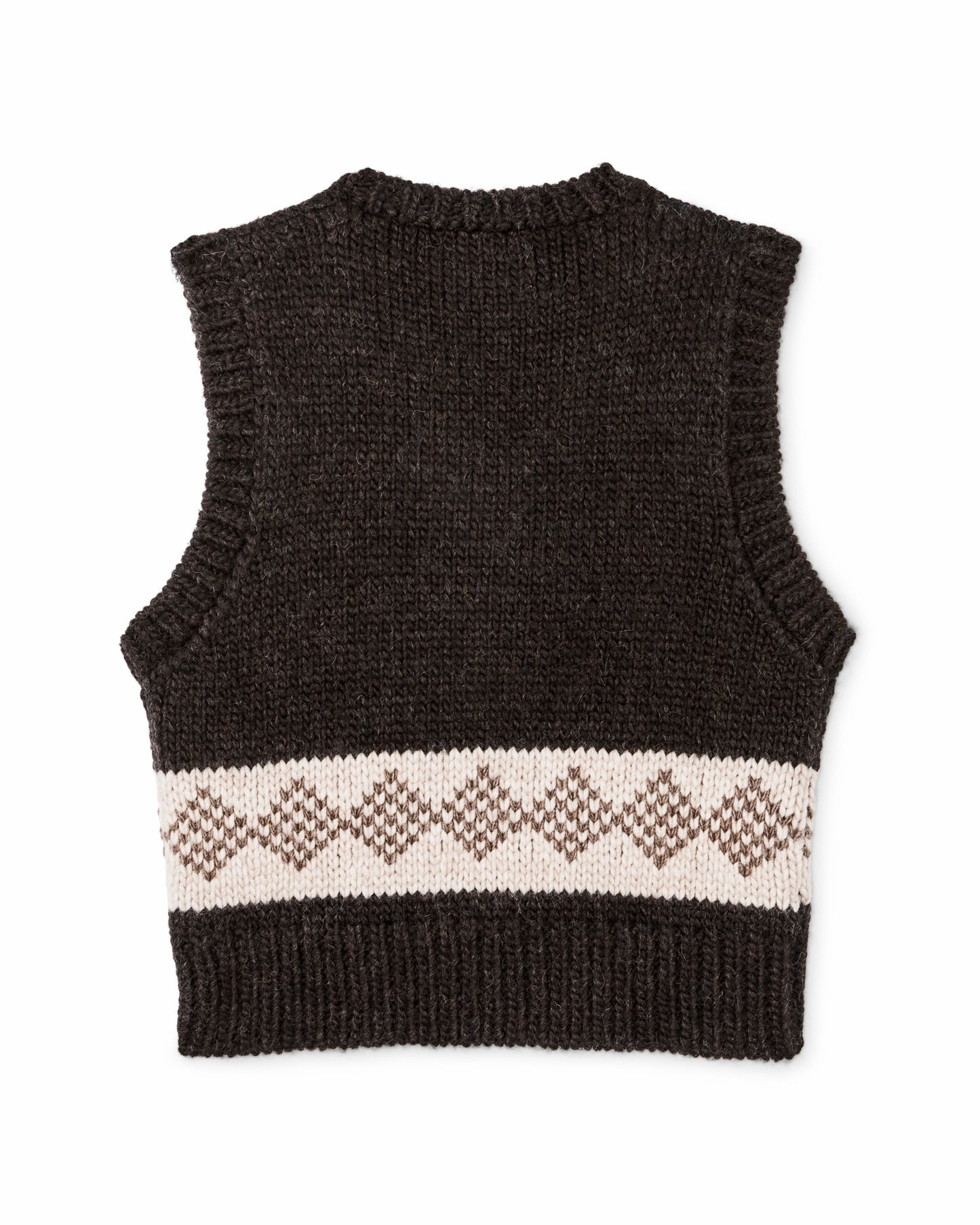 Filson Women Women's Wool Vest - Dark Brown