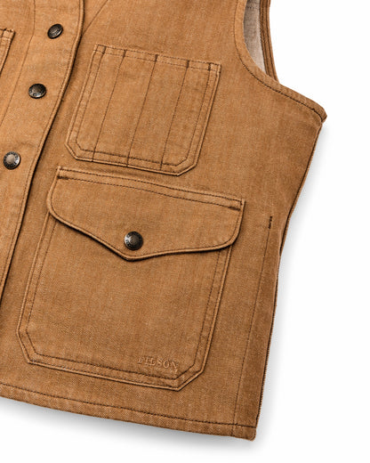 Filson Women Women's Archive Cruiser Vest - Harvest Tan