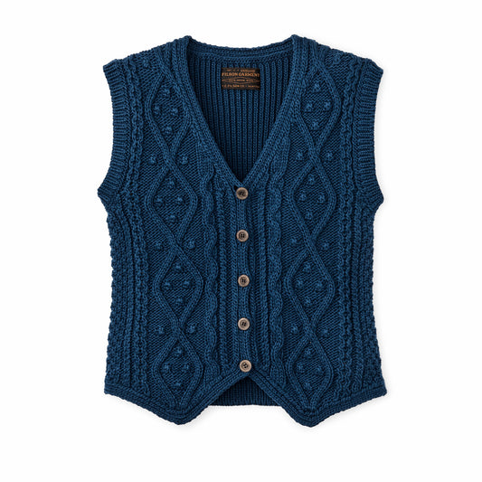 Filson Women Women's Rustic Cable Knit Vest