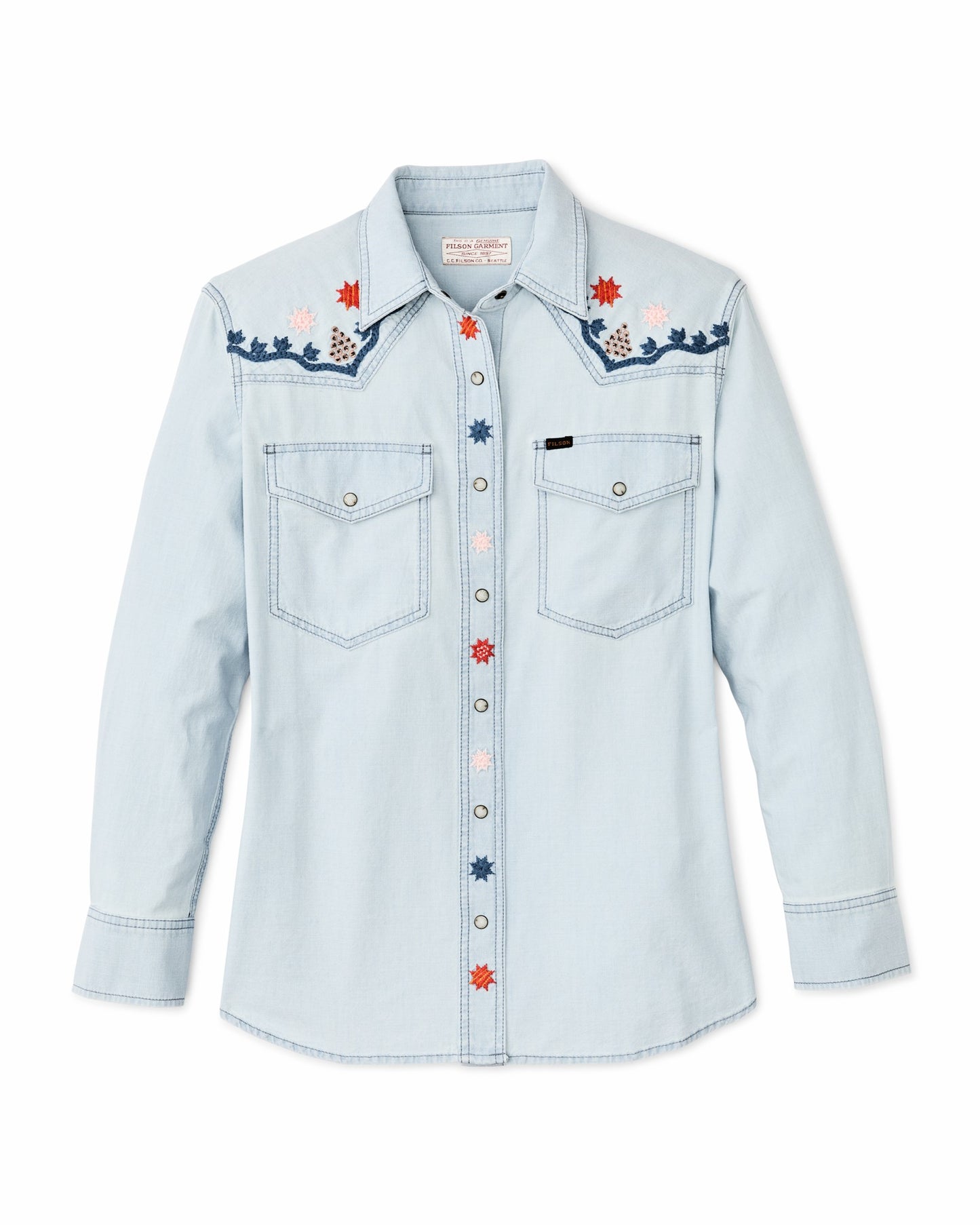 Filson Women Women's Embroidered Western Shirt