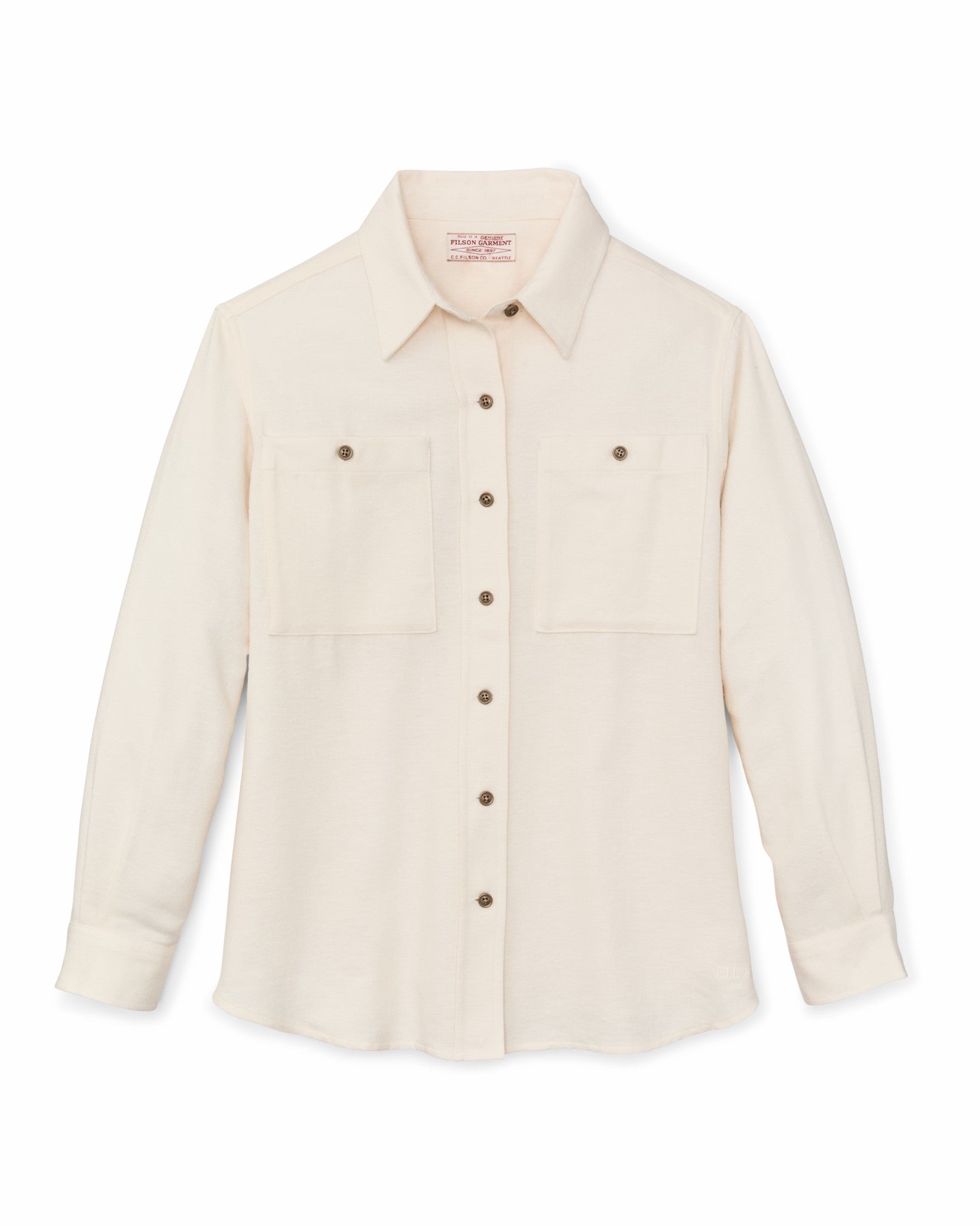 Filson Women The Women's Rangeland Flannel Shirt - Natural Heather