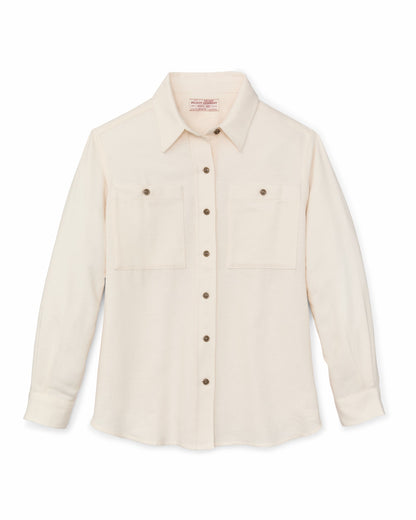 Filson Women The Women's Rangeland Flannel Shirt - Natural Heather