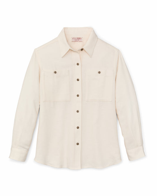 Filson Women The Women's Rangeland Flannel Shirt - Natural Heather
