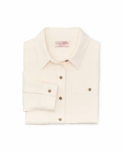 Filson Women The Women's Rangeland Flannel Shirt - Natural Heather