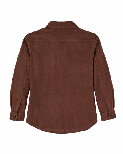 Filson Women The Women's Rangeland Flannel Shirt - Chestnut Heather
