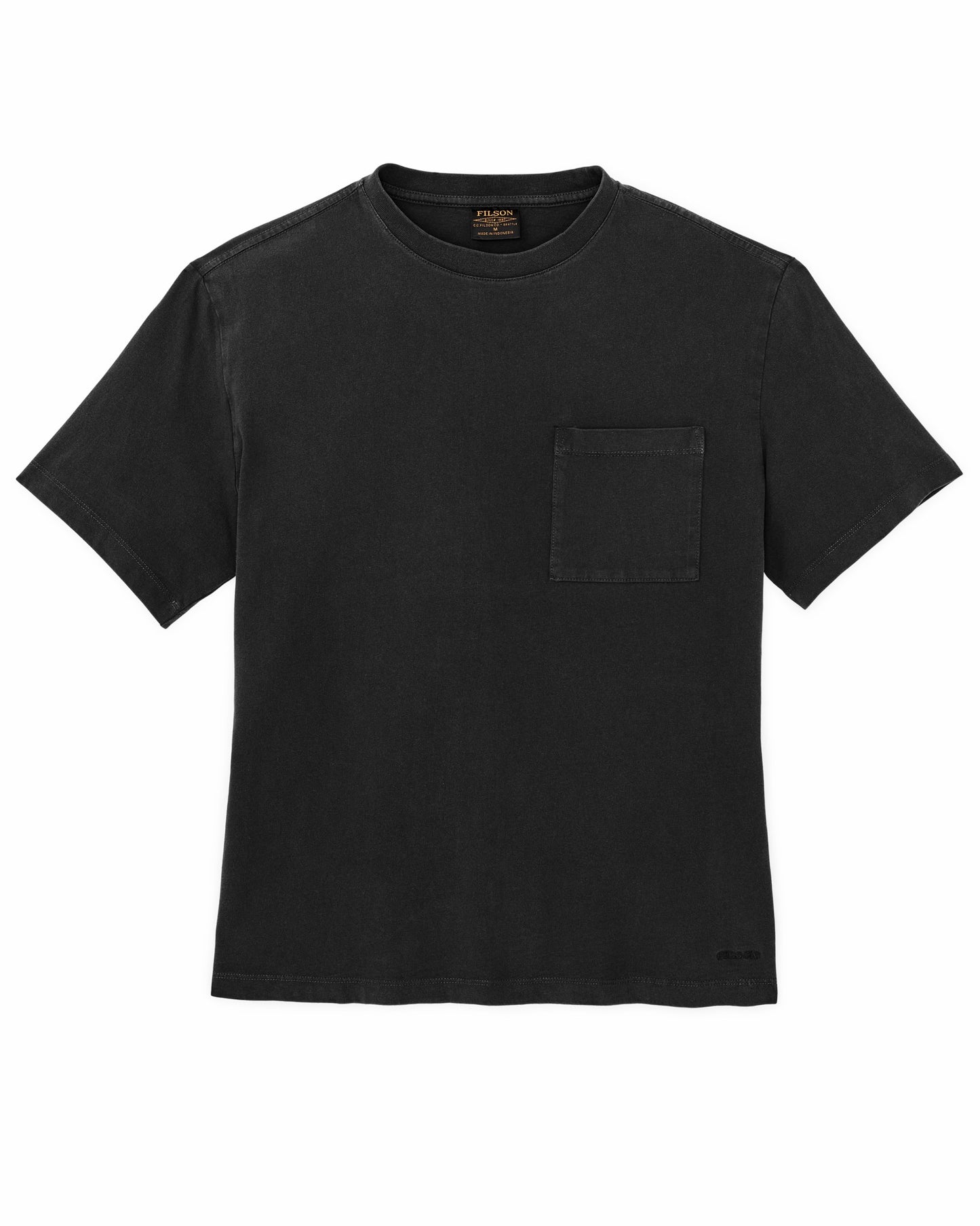 Filson Women Women's Short Sleeve Pocket Tee - Faded Black