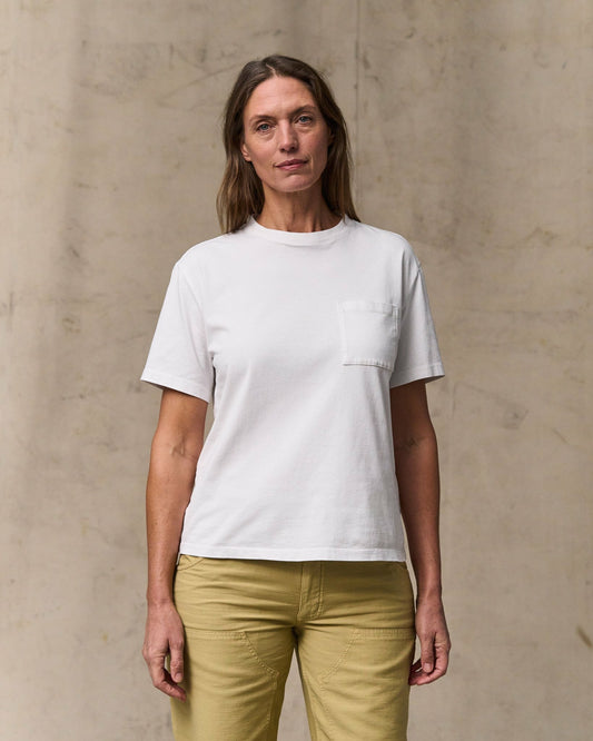 Filson Women Women's Short Sleeve Pocket Tee - Bright White