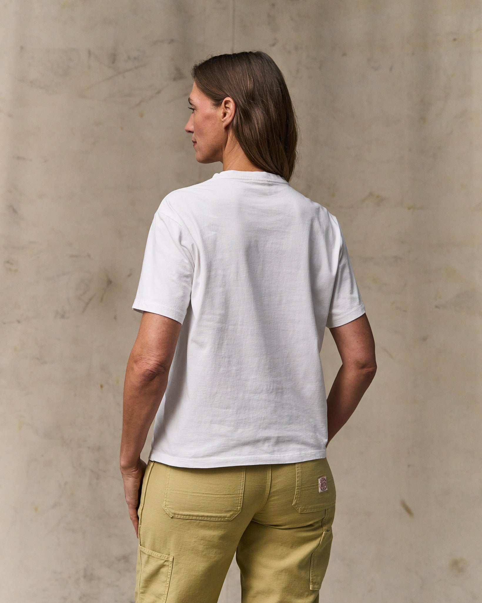 Filson Women Women's Short Sleeve Pocket Tee - Bright White