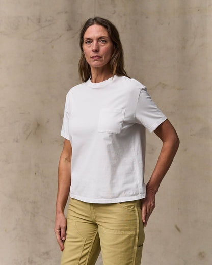 Filson Women Women's Short Sleeve Pocket Tee - Bright White