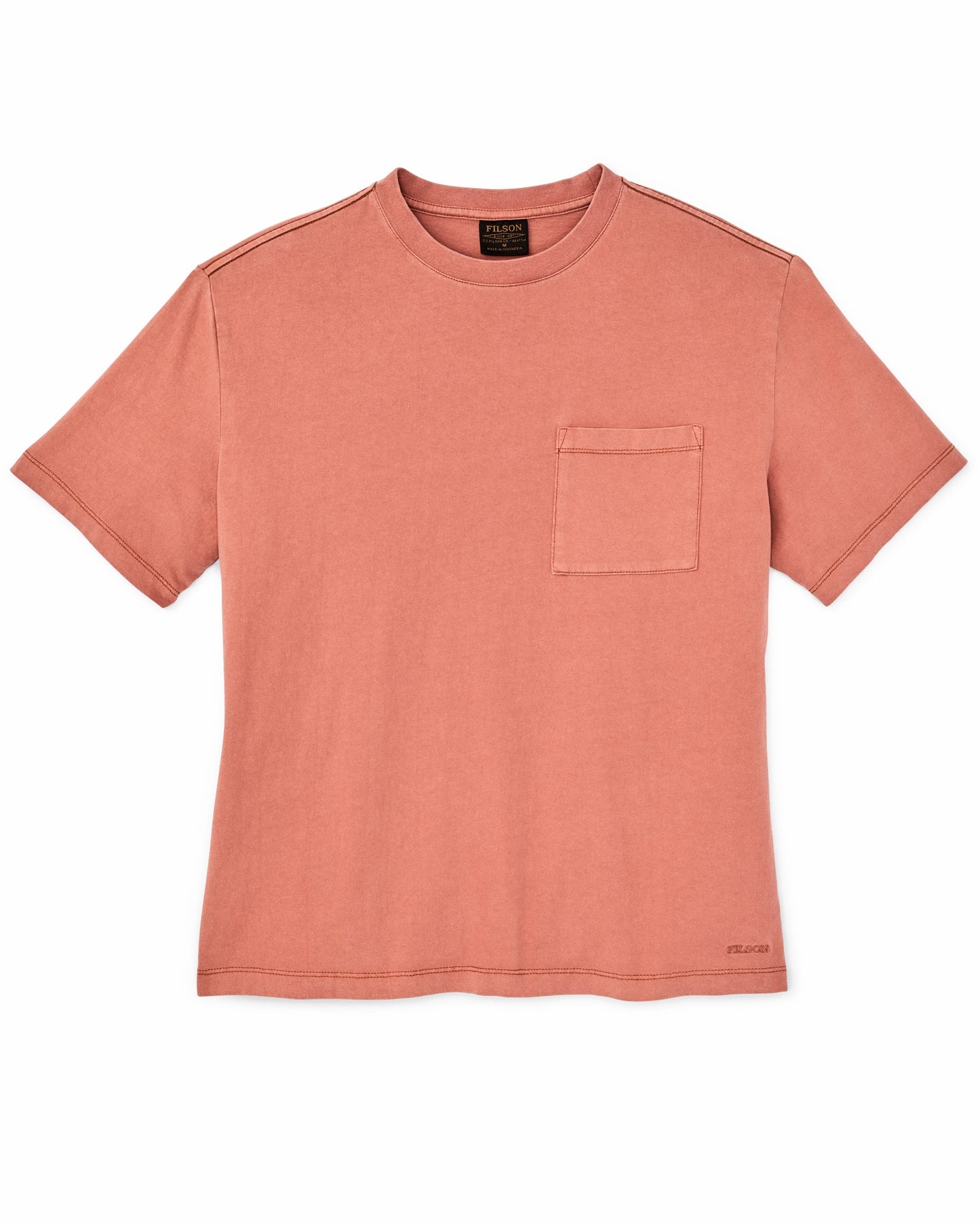 Filson Women Women's Short Sleeve Pocket Tee - Copper Brown