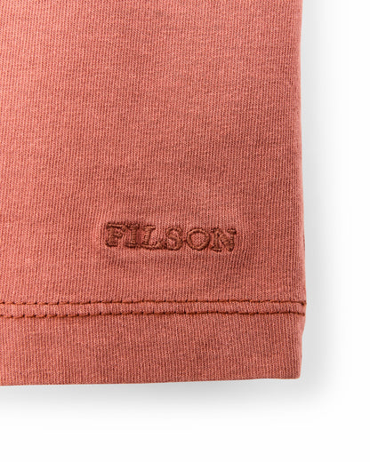 Filson Women Women's Short Sleeve Pocket Tee - Copper Brown