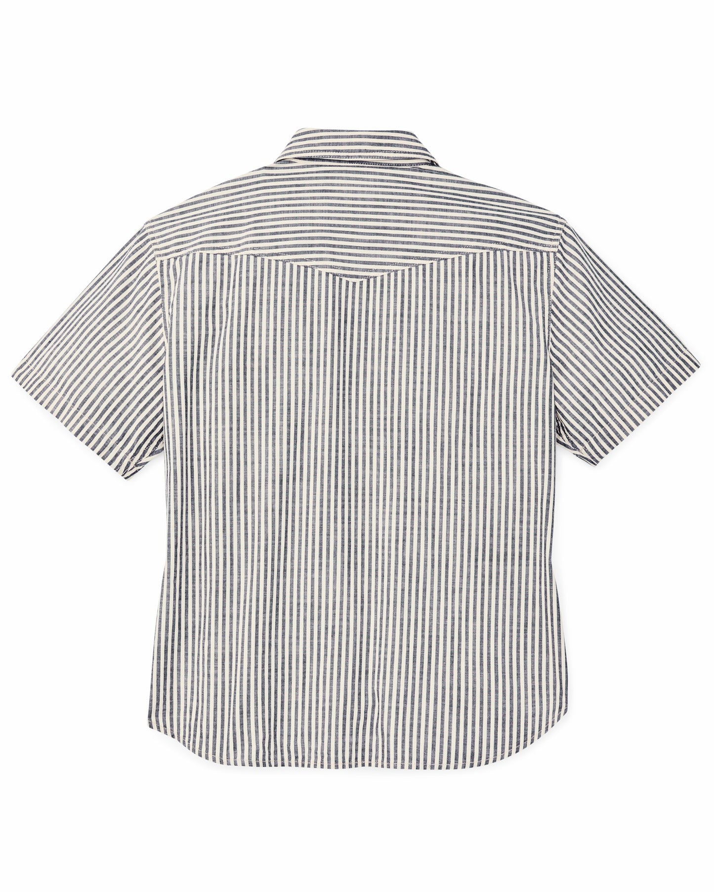 Filson Women Women's Short Sleeve Chambray Western Shirt - Indigo / Natural