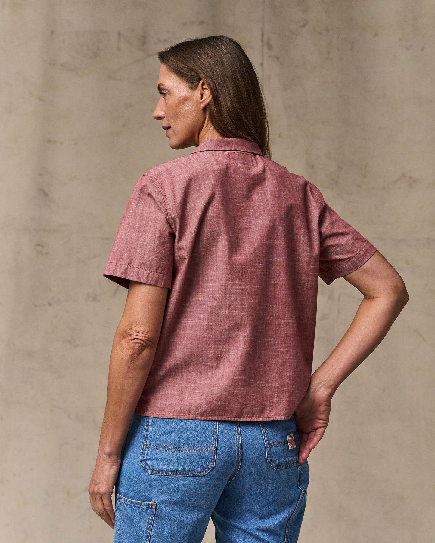 Filson Women Women's Camp Shirt - Red Rock