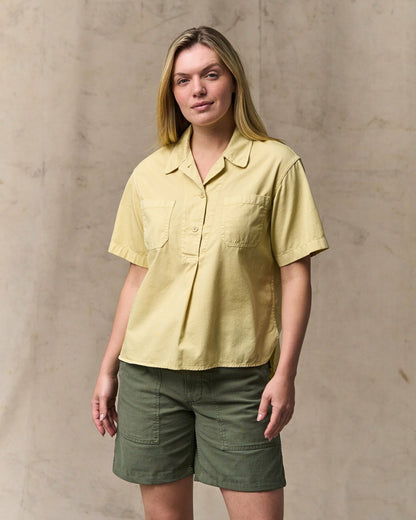 Filson Women Women's Twill Popover Shirt - Pale Tan