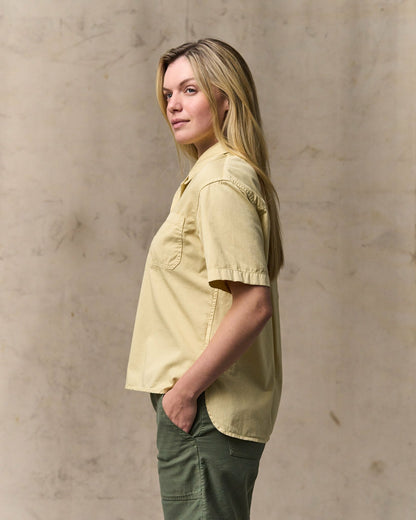 Filson Women Women's Twill Popover Shirt - Pale Tan
