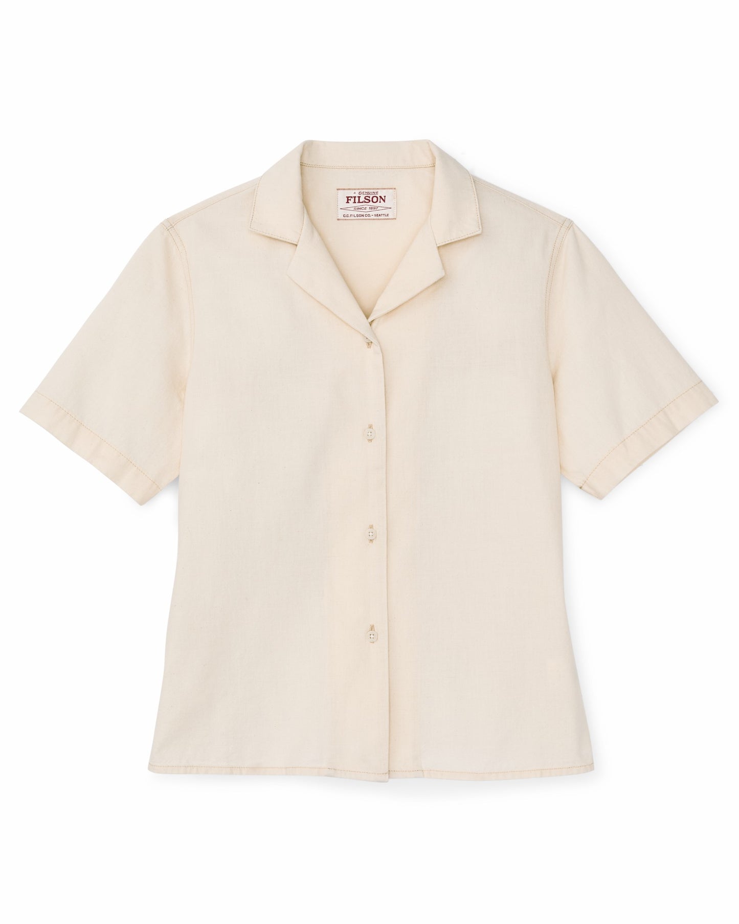 Filson Women Women's Camp Shirt - Natural Seed