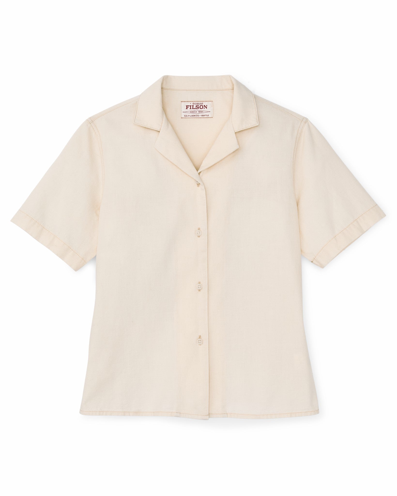 Filson Women Women's Camp Shirt - Natural Seed