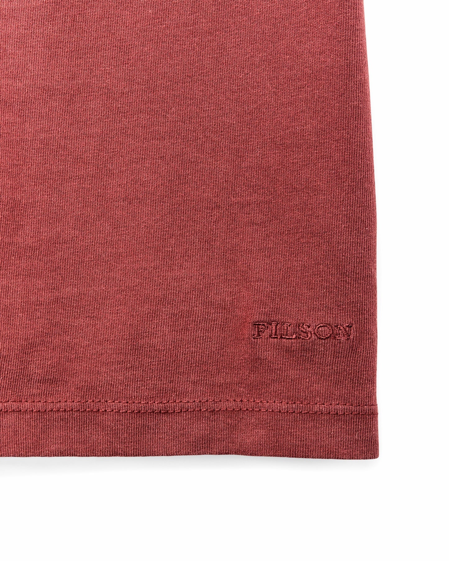 Filson Women Women's Short Sleeve Pocket Tee - Fired Brick