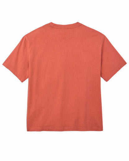 Filson Women Women's Short Sleeve Pocket Tee - Cedar Red