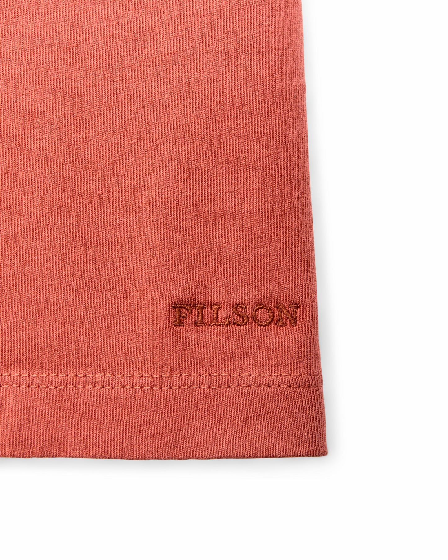 Filson Women Women's Short Sleeve Pocket Tee - Cedar Red
