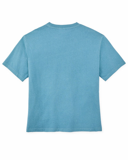 Filson Women Women's Short Sleeve Pocket Tee - Storm Blue