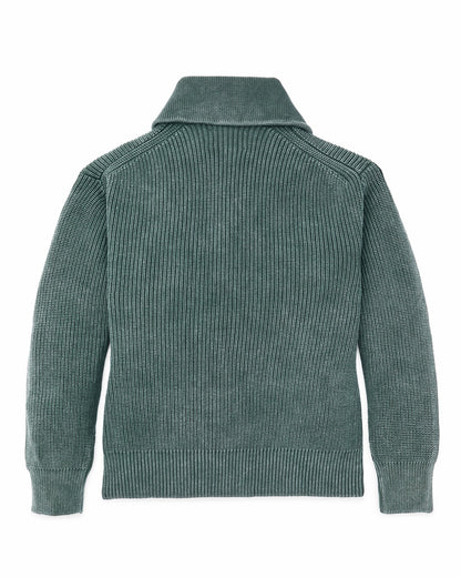 Filson Women Women's Cotton Shawl Neck Cardigan - Juniper