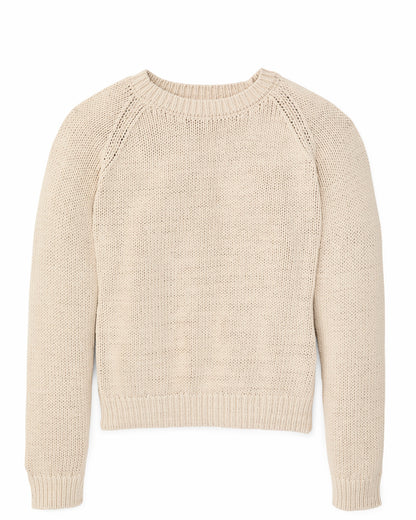 Filson Women Women's Cotton Crewneck Sweater - Natural