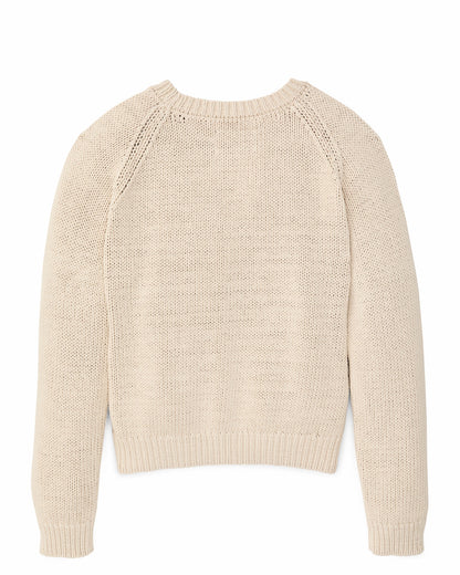 Filson Women Women's Cotton Crewneck Sweater - Natural