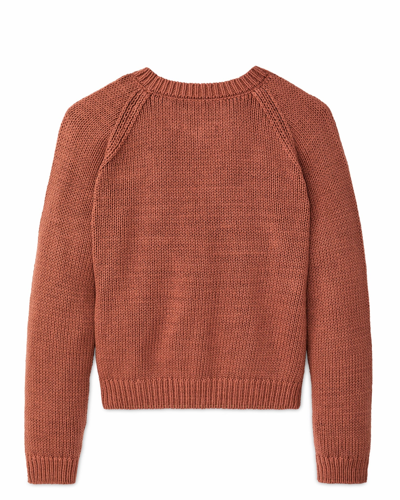 Filson Women Women's Cotton Crewneck Sweater - Copper Brown