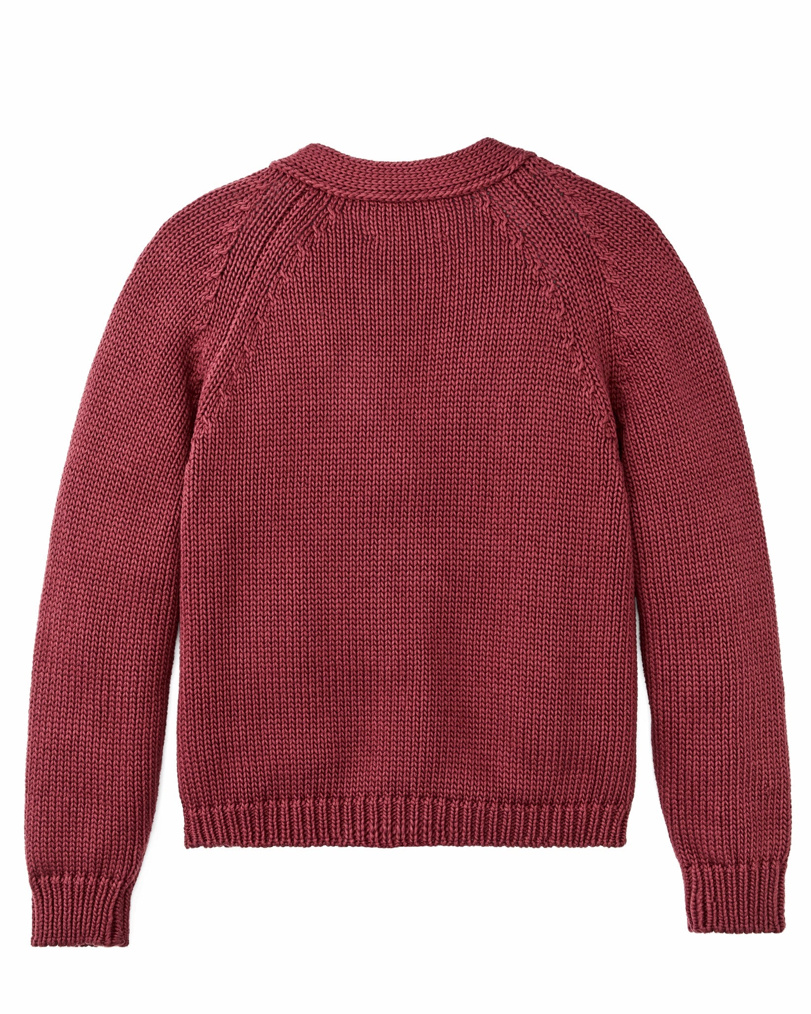 Filson Women Women's Rustic Cotton Cardigan - Burgundy
