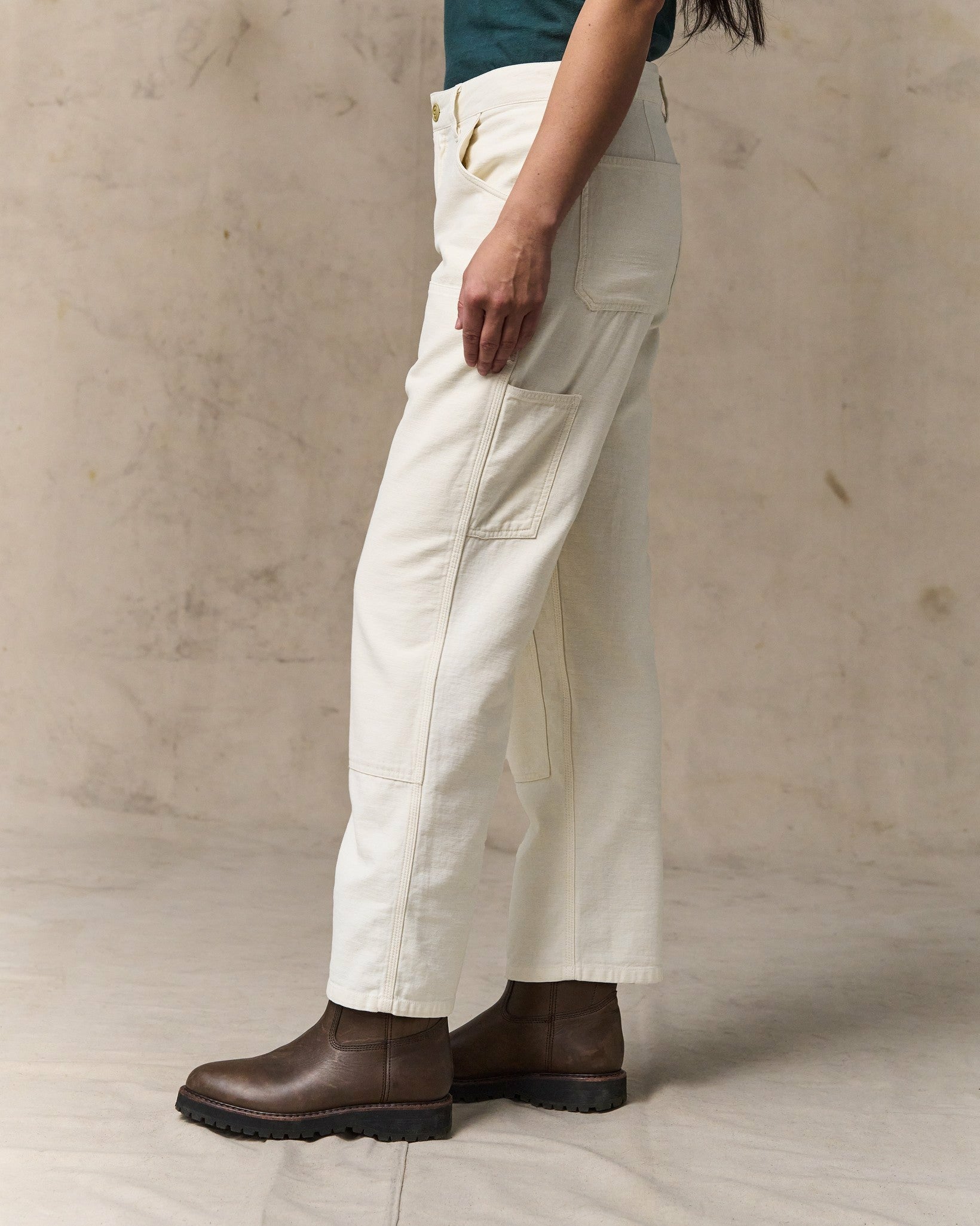 Filson Women Women's Field Double-Front Pants - Natural Seed