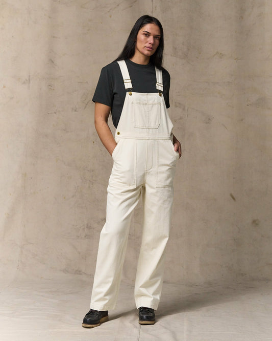 Filson Women Women's Denim Overalls - Natural Seed