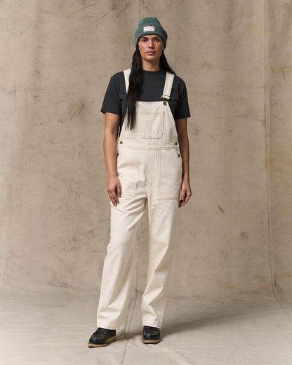 Filson Women Women's Denim Overalls - Natural Seed