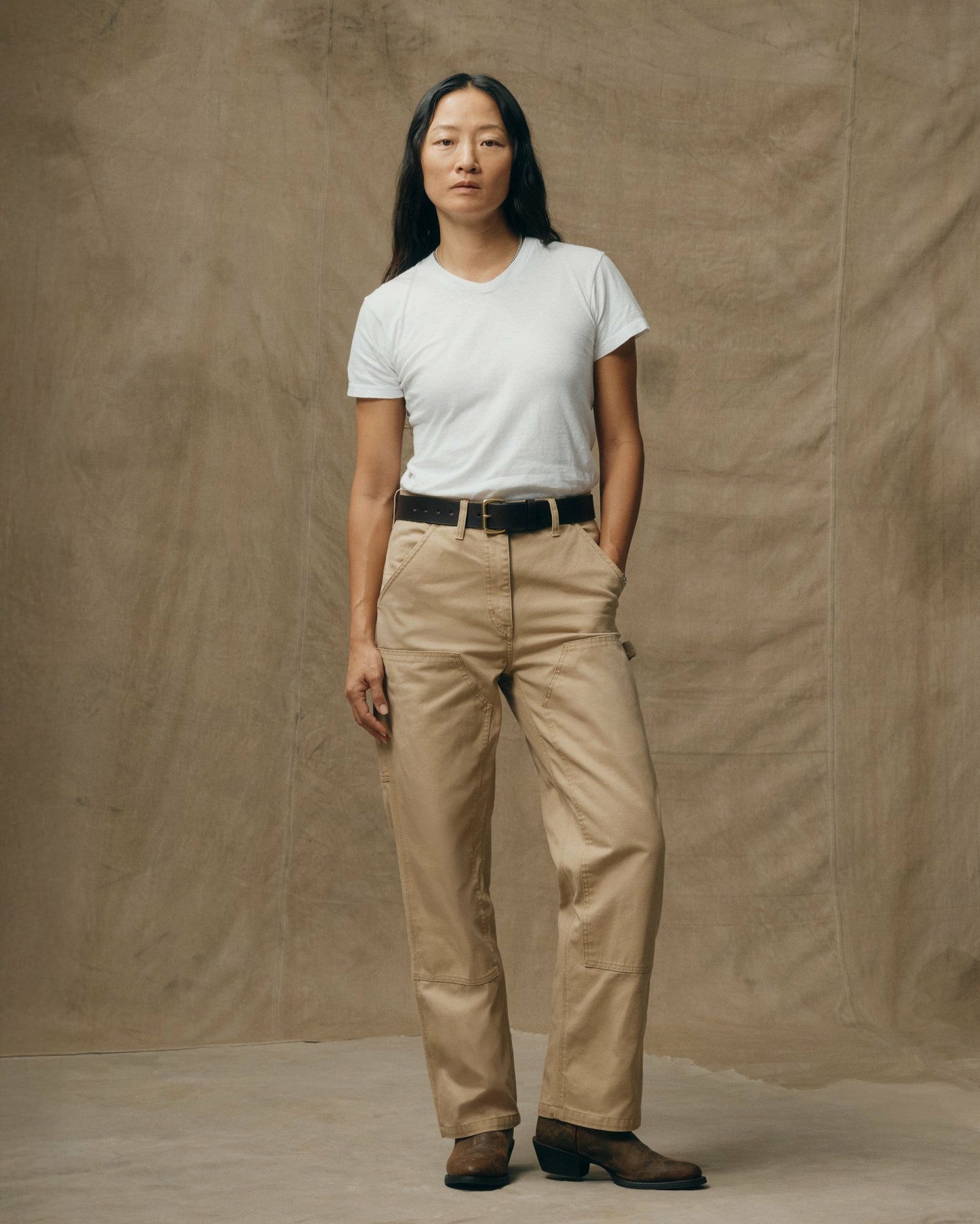 Filson Women Women's Canvas Work Pants - Natural