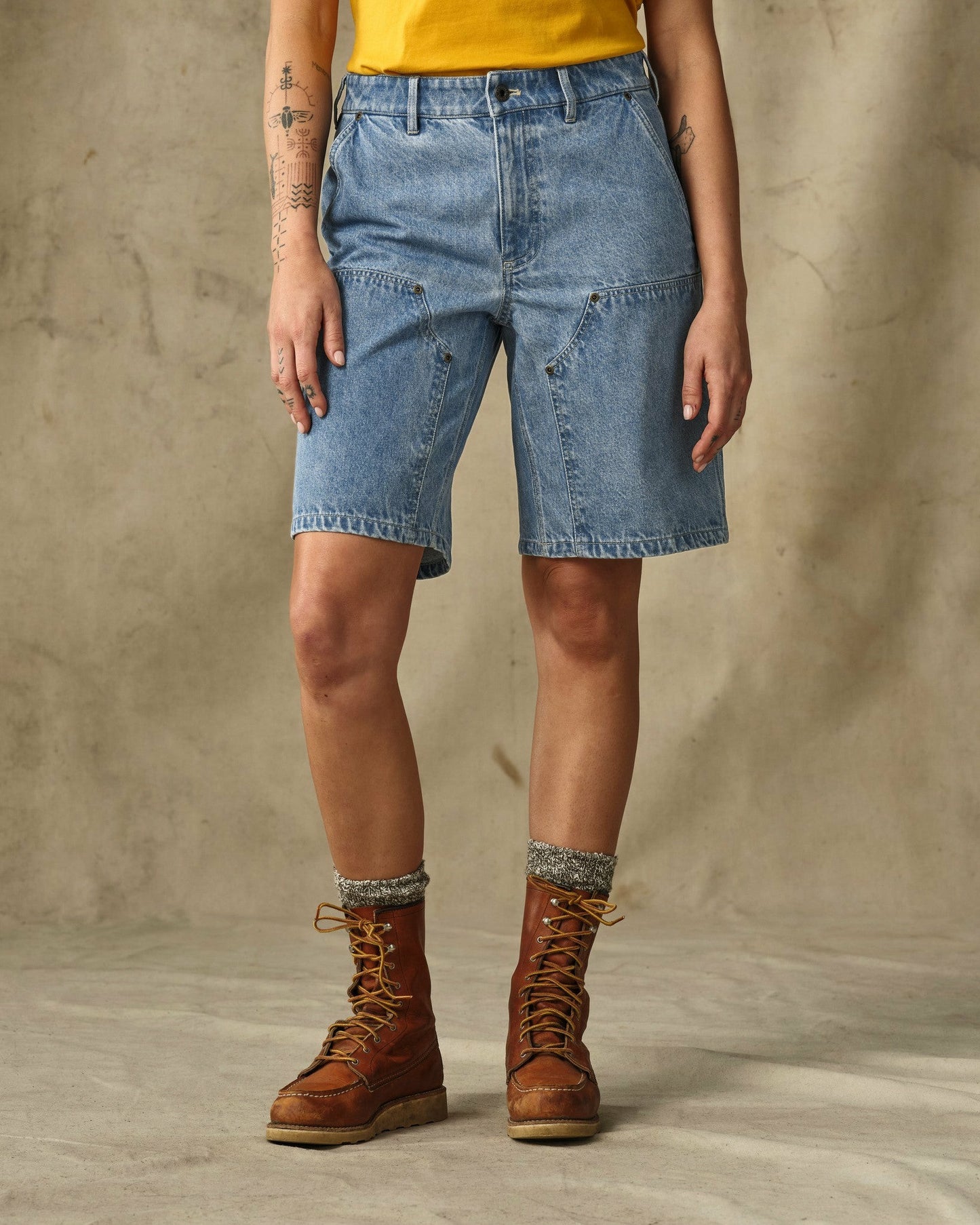 Filson Women Women's 11-oz. Denim Work Shorts - Medium Indigo