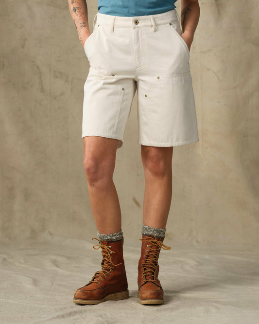 Filson Women Women's 11-oz. Denim Work Shorts - Natural Seed