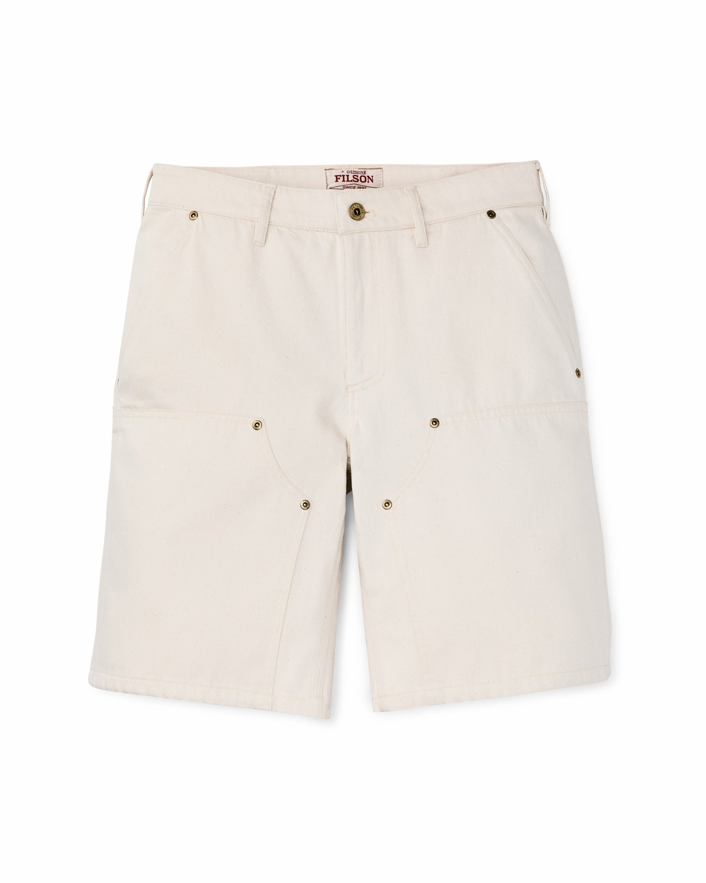 Filson Women Women's 11-oz. Denim Work Shorts - Natural Seed