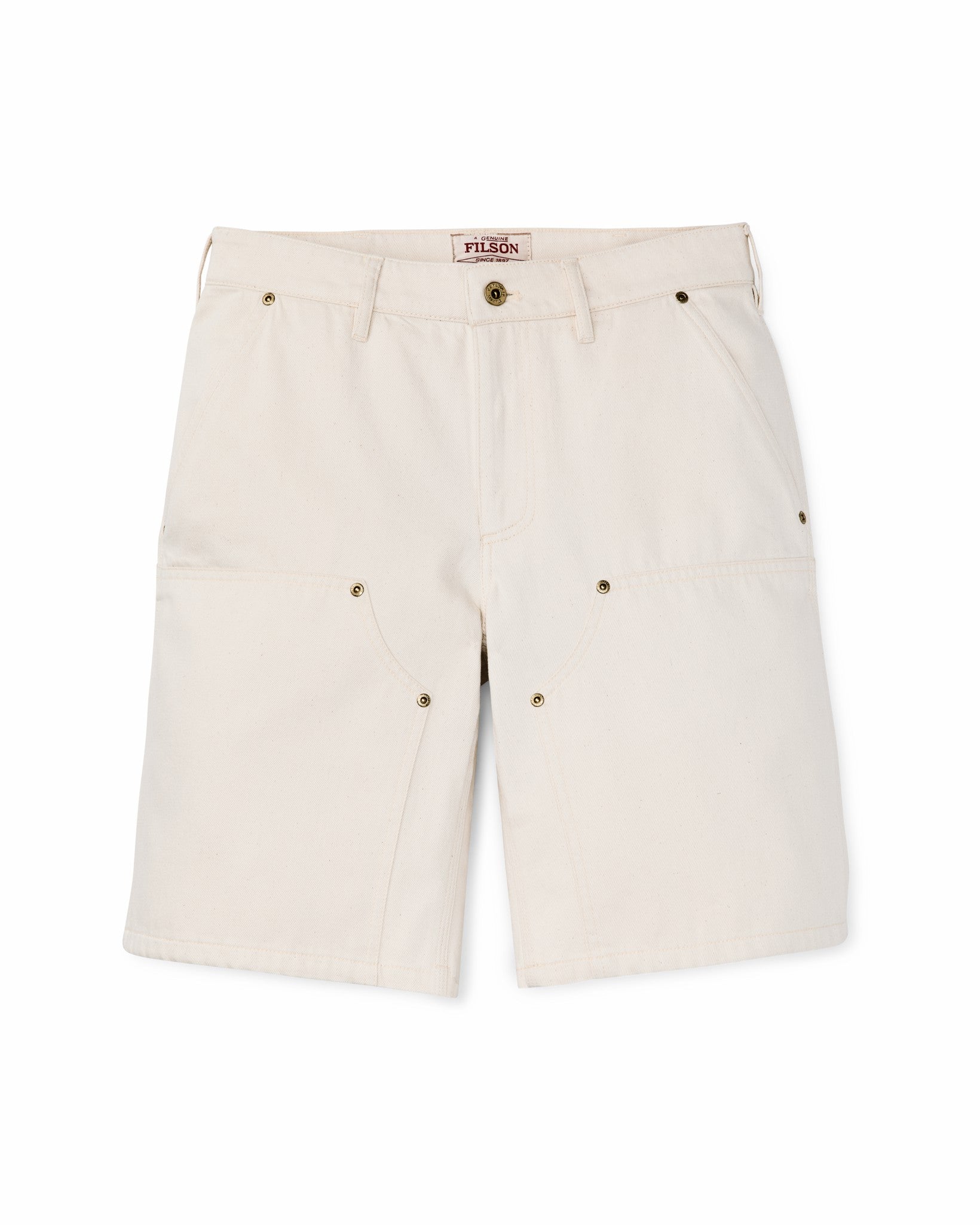 Filson Women Women's 11-oz. Denim Work Shorts - Natural Seed