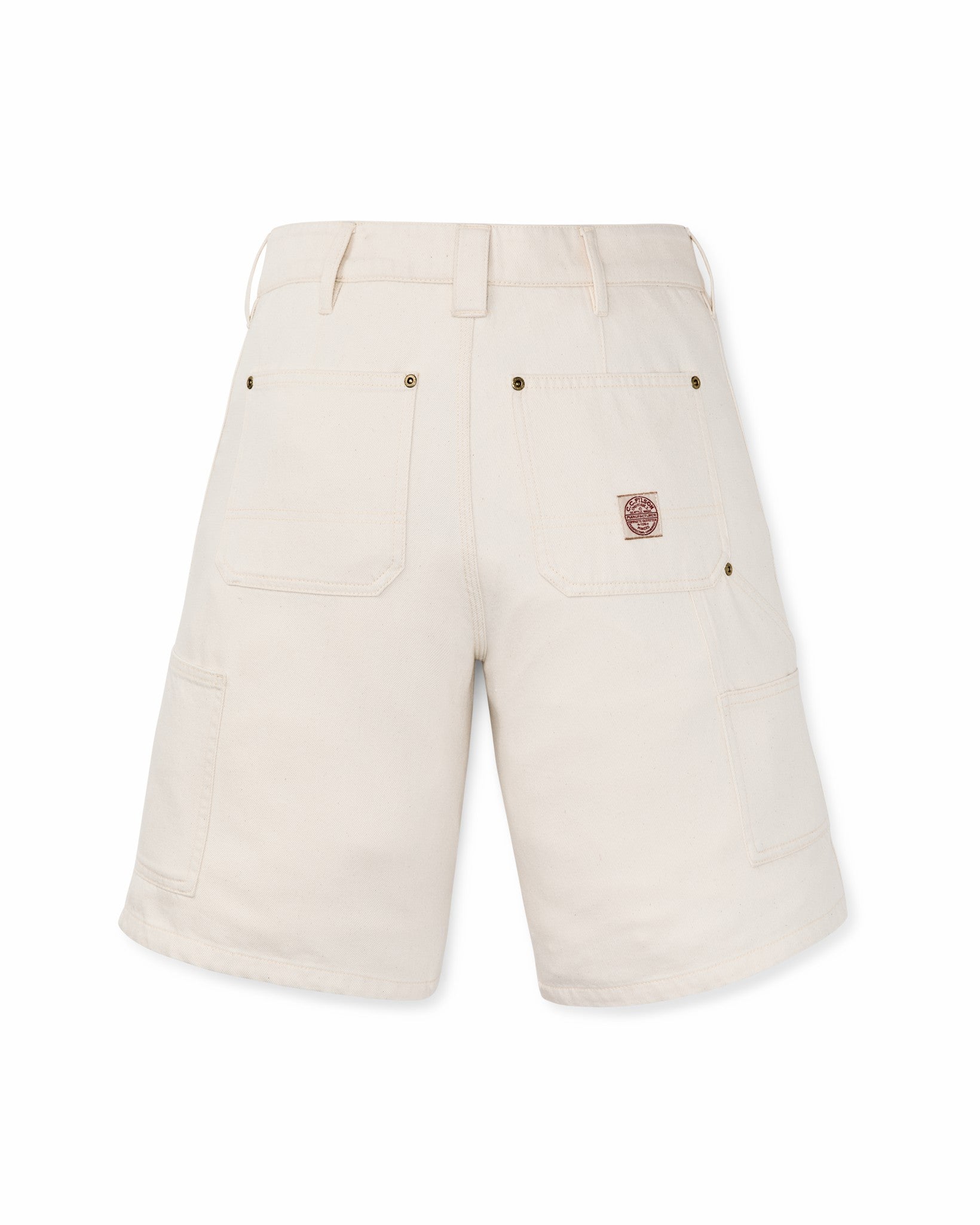 Filson Women Women's 11-oz. Denim Work Shorts - Natural Seed