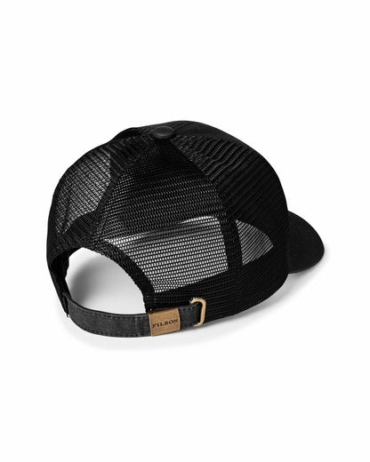 Filson Gear Scenic Waxed Logger Mesh Cap - Black