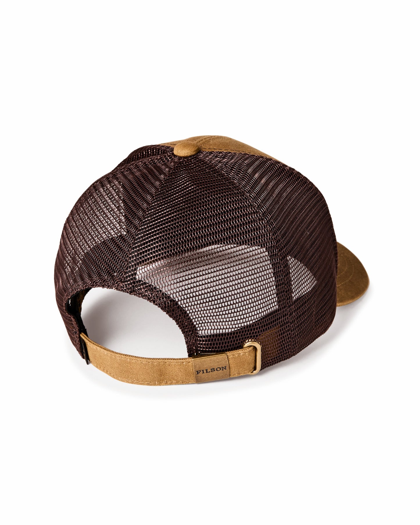 Filson Gear Scenic Waxed Logger Mesh Cap - Dark Khaki