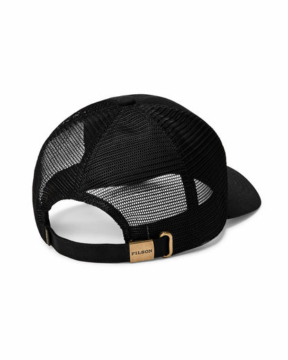 Filson Gear Tin Cloth Logger Mesh Cap - Black