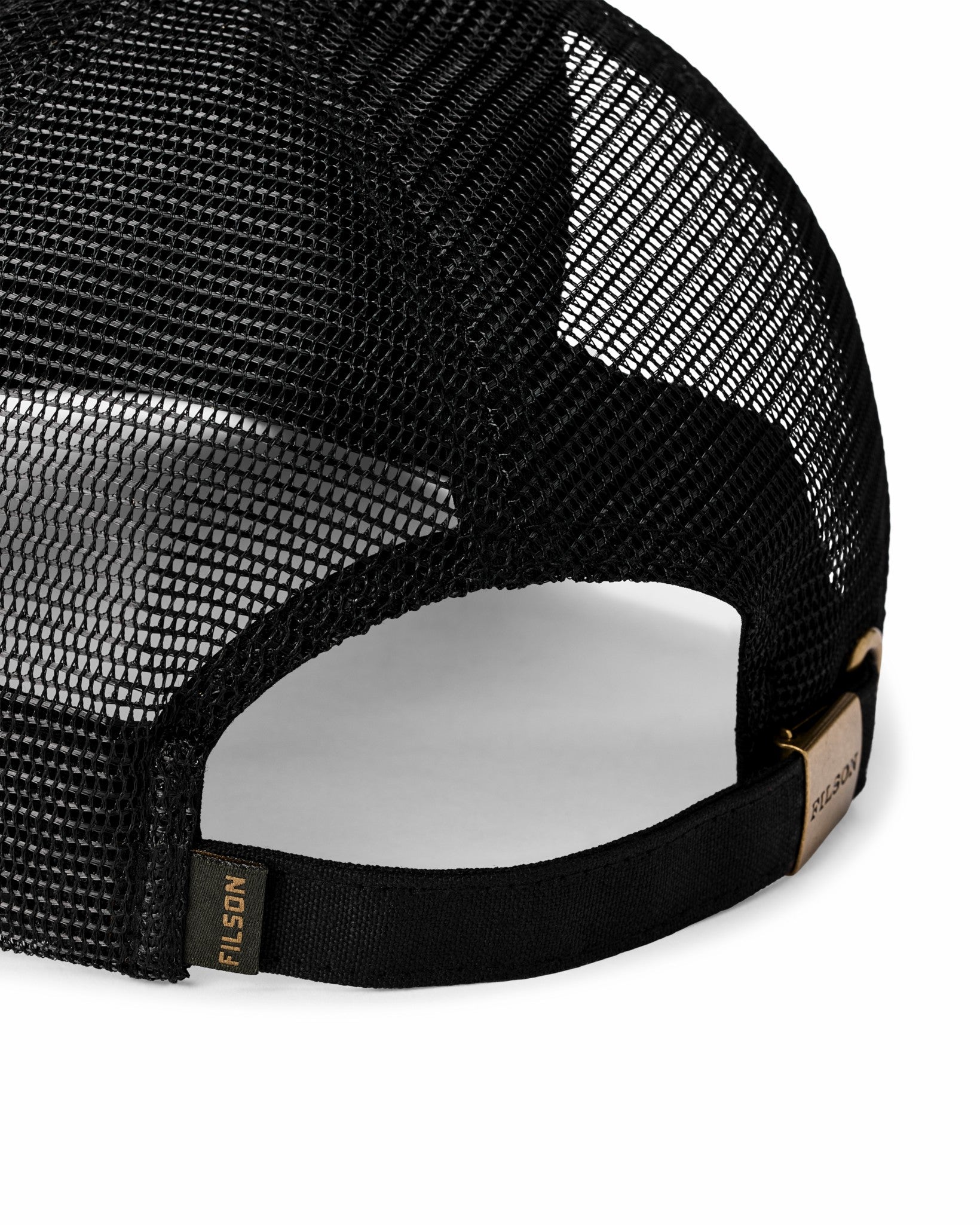 Filson Gear Tin Cloth Logger Mesh Cap - Black
