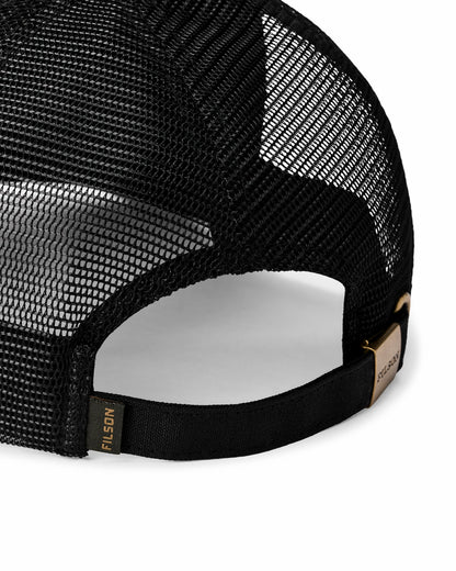 Filson Gear Tin Cloth Logger Mesh Cap - Black