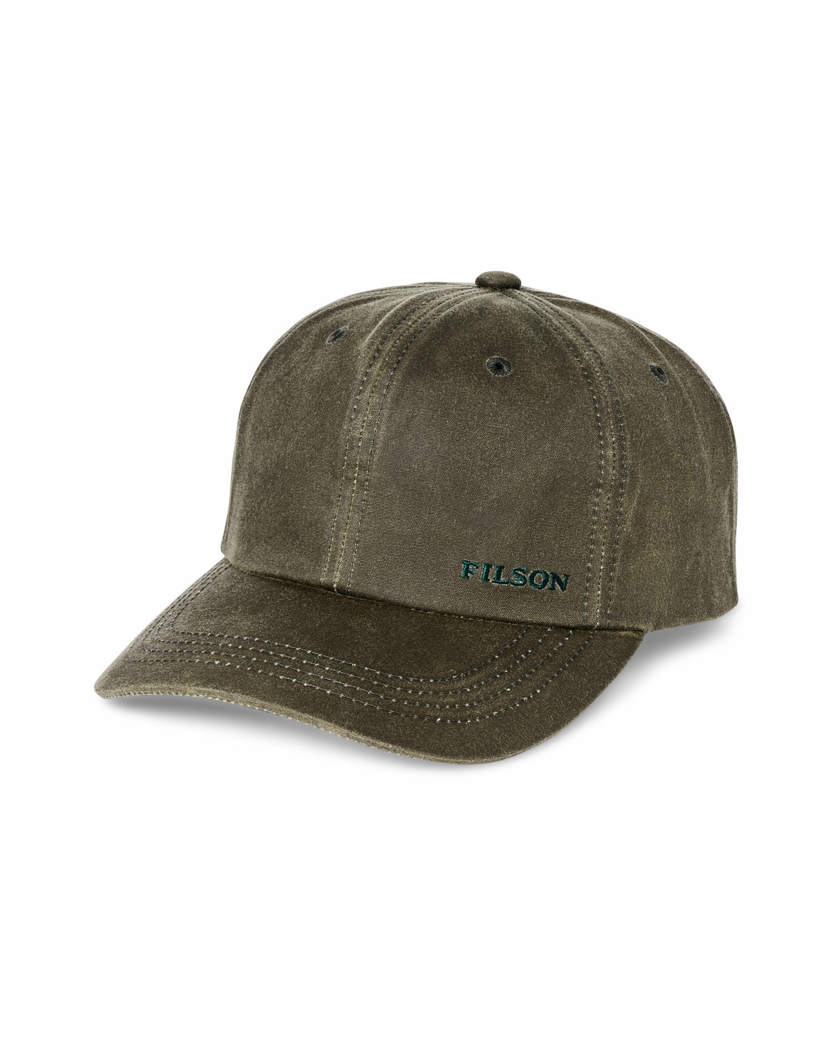 Filson Gear Waxed Low-Profile Logger Cap - Otter Green