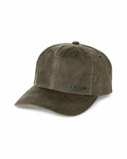 Filson Gear Waxed Low-Profile Logger Cap - Otter Green