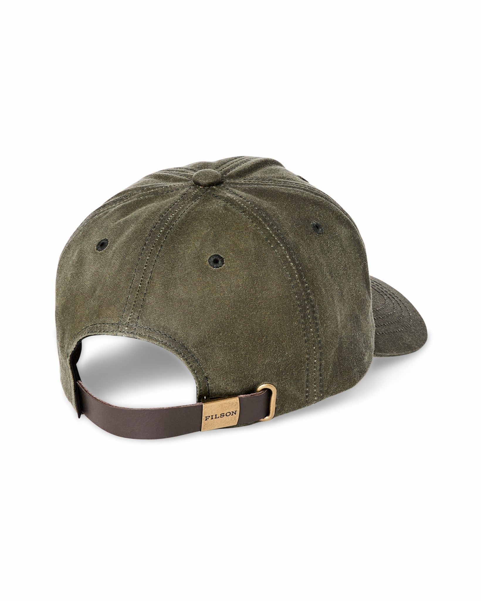 Filson Gear Waxed Low-Profile Logger Cap - Otter Green