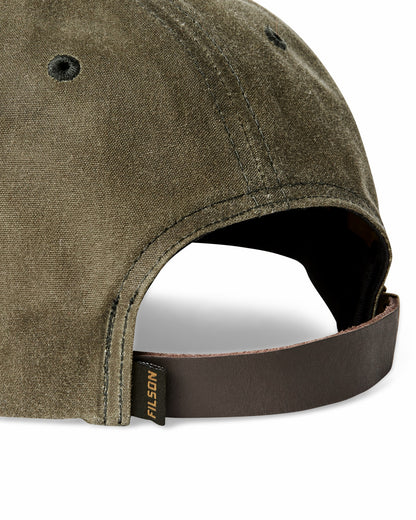 Filson Gear Waxed Low-Profile Logger Cap - Otter Green